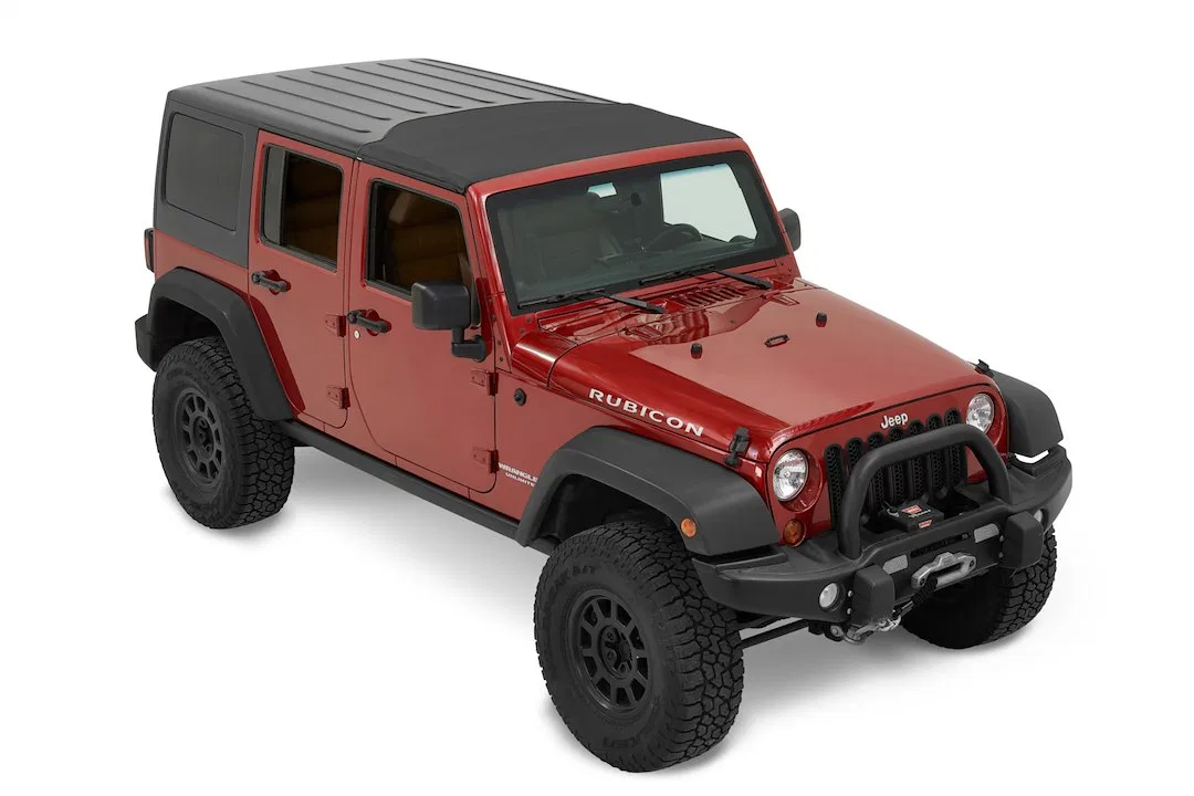 52453-35 – BESTOP Soft Top, Replaces Freedom Top Panels Black Diamond Single Panel Covering Driver and Passenger Side...